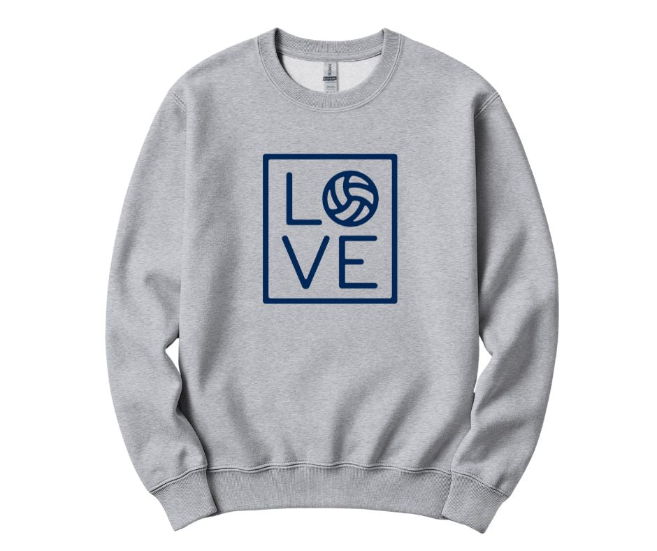 LOVE SQUARED VOLLEYBALL CREWNECK