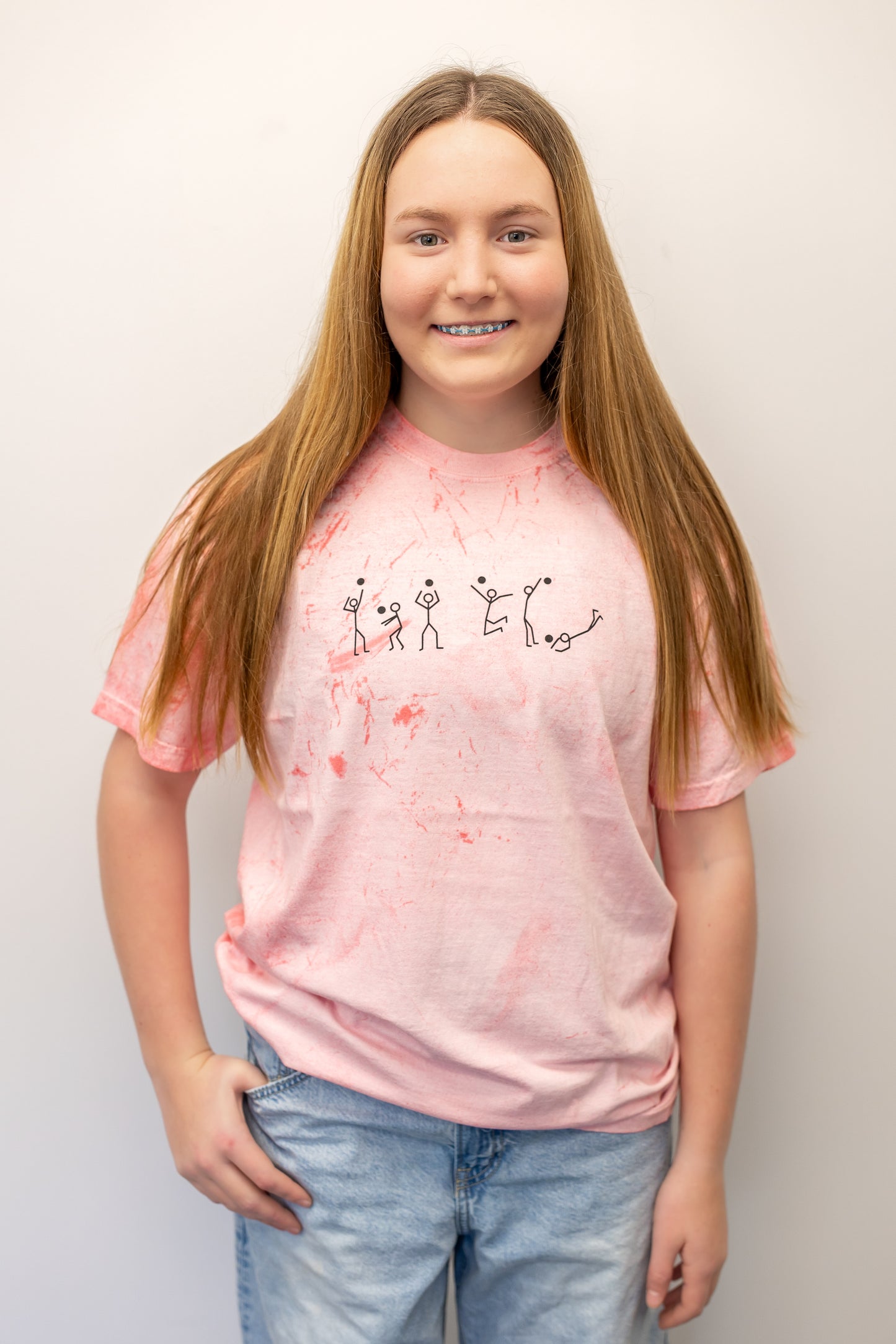 Stick Figure Color Blast T-shirt