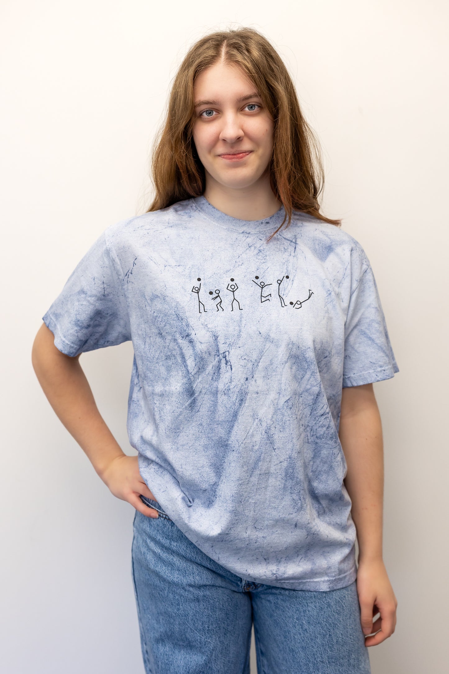 Stick Figure Color Blast T-shirt