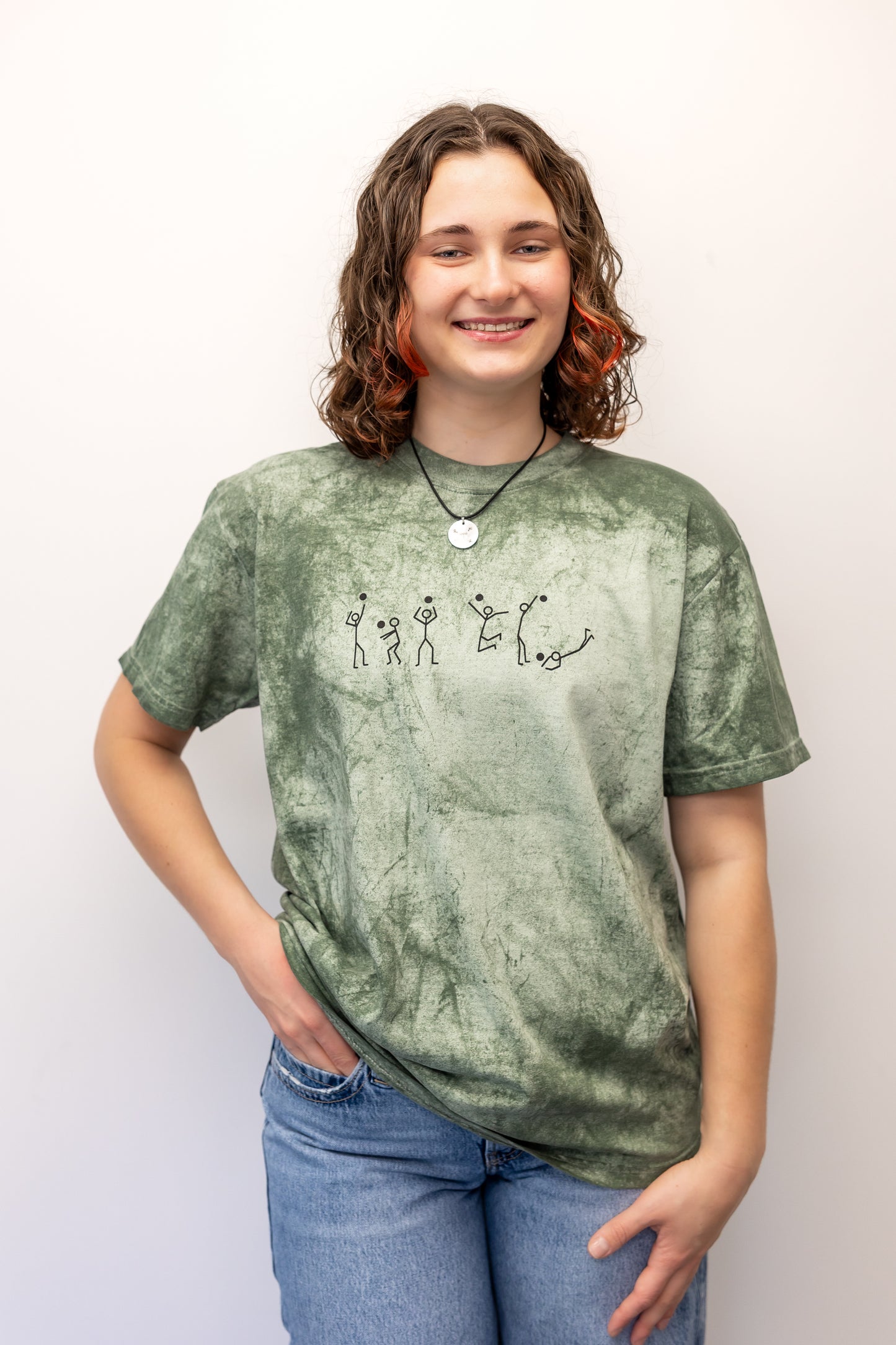 Stick Figure Color Blast T-shirt